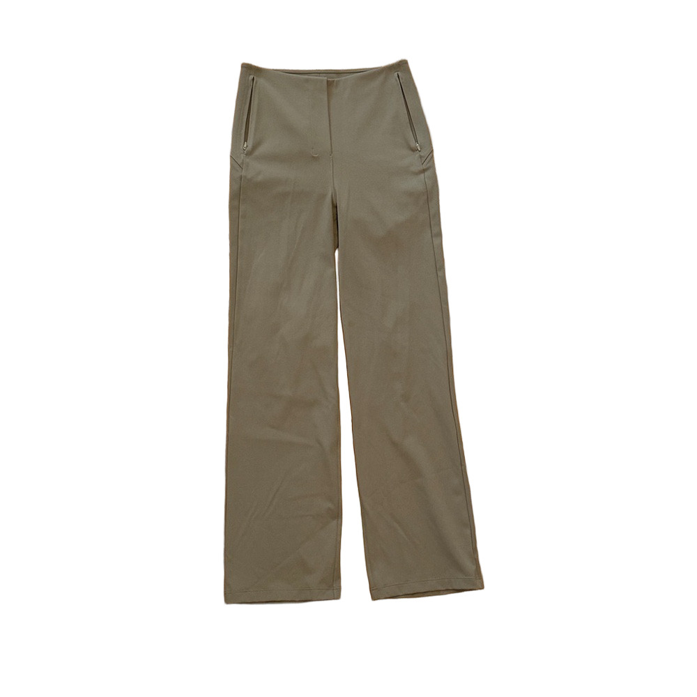 lululemon Smooth Fit Pull-On High-Rise Army Green Pant | Size 4, 26” Inseam - Picture 4 of 8